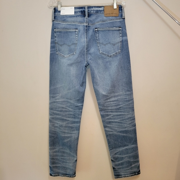 American Eagle Men's Althletic Straight Airplex+ Jean - Picture 7 of 9